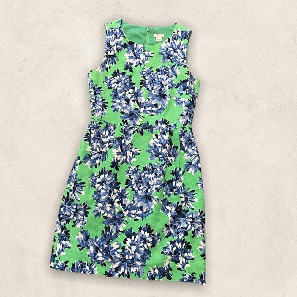 J Crew A-Line Floral Dress